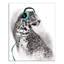 Art sur toile avec casque Leopard-1100181472-1100181477
