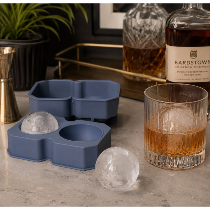 Large 2.5" Ice Spheres - Blue