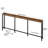 Rustic Console Table – Space-Saving Design, Power Strip Included, Ideal For Tight Spaces, Easy Assembly-1410479230