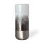 Vase 12 "en verre argenté brossé-705308944