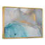 Encre liquide turquoise et bleue - Peinture sur toile-67202084-67202087-119116630