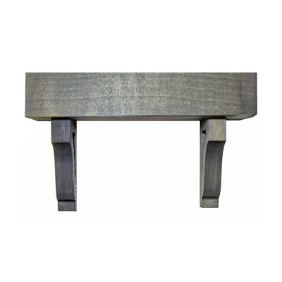 Poplar Floating Shelves W/Corbels