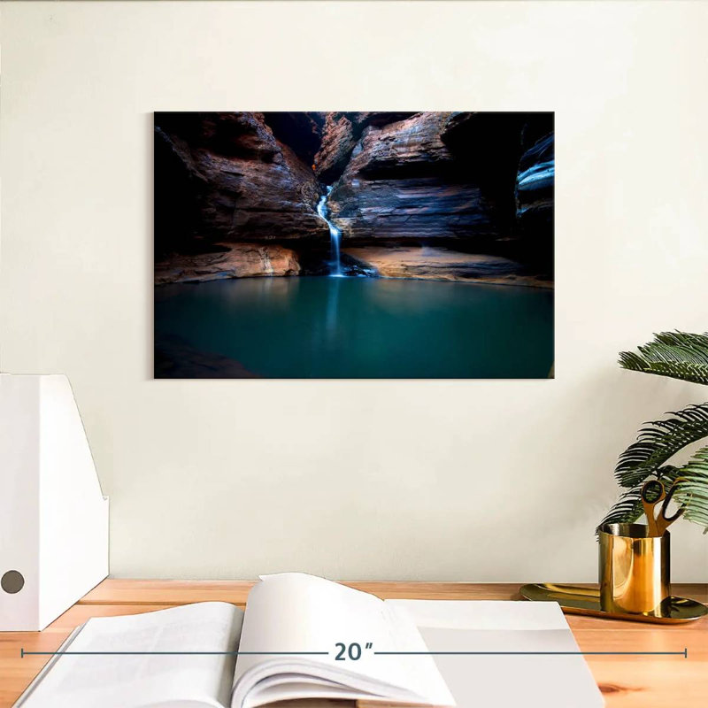 Cascade Alvord Karijini, Australie, H 8 po x l 12 po