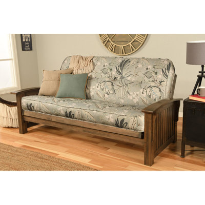 Stratford Full 83" Wide Futon Frame and Mattress