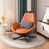 Similicuir gris / orange est en rupture de stock