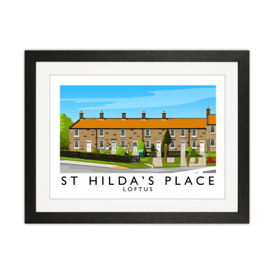 St Hilda's Place 1 Piece Wall Art