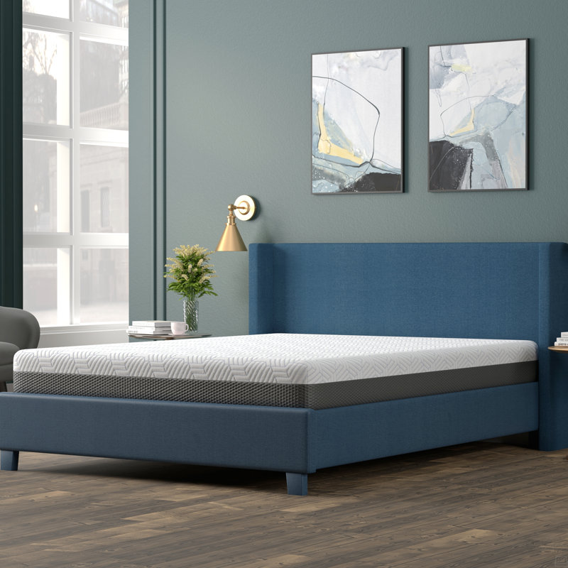 Omne Fria 8 Inch Firm Mattress With Cooling Cover, Full