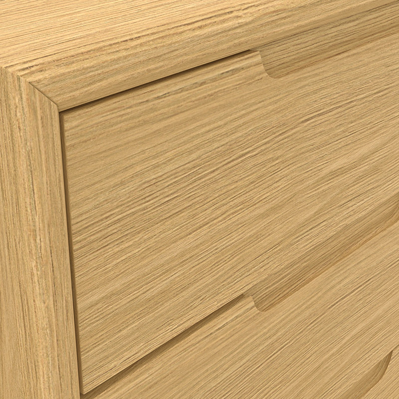 Commode double Rise, Chêne clair