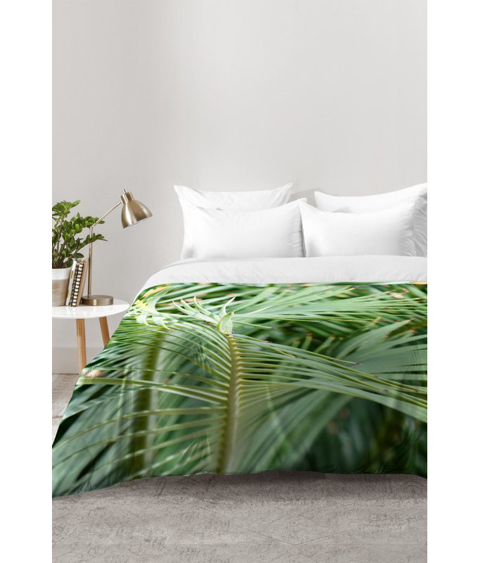 Ensemble d'édredon Whispered Fronds, Édredon pour lit simple TG + 1 taie décorative