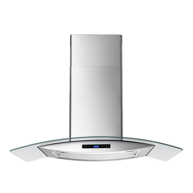 Hotte murale convertible en acier inoxydable W102B Series