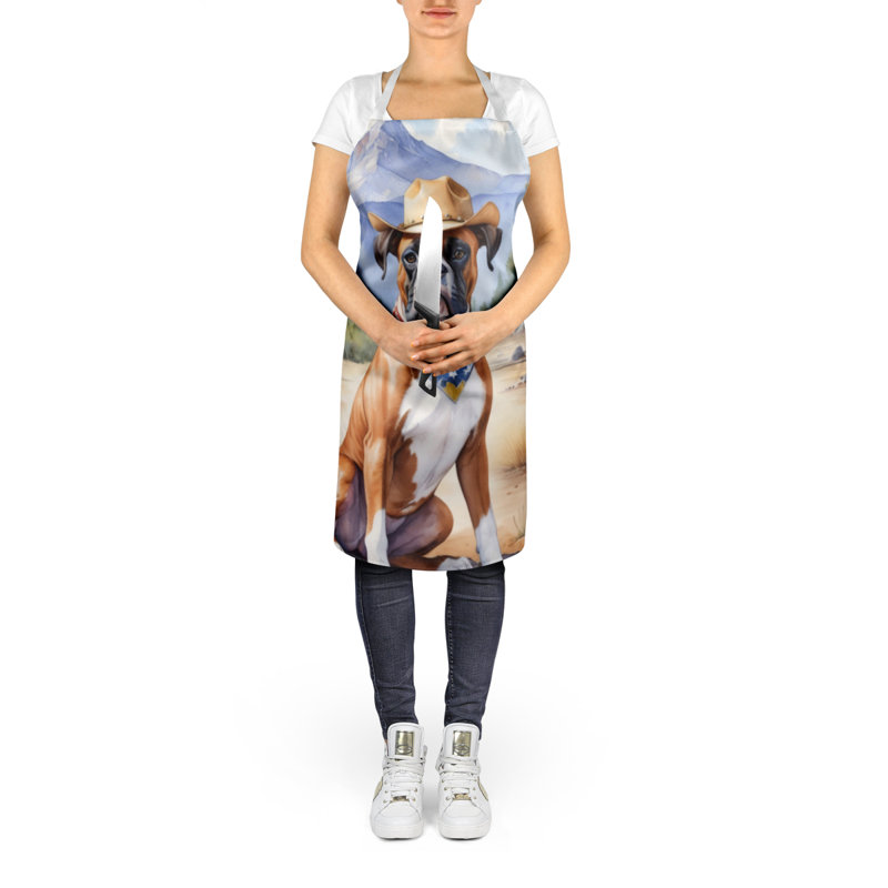 No Pattern Bib Apron