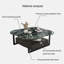 Table basse moderne en pierre supercristalline