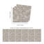 Stone Mosaic Wall Tile Sticker Set 15cm x 15cm PVC-516283593