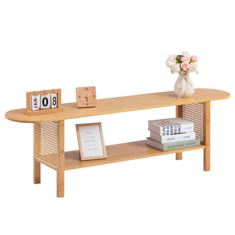 Unfinished TV Stand for TVs up to 40", Oak