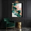 Aquarelle abstraite, art mural beige sur toile 99-1795384567