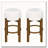 Wooden Upholstered Barstool-1111695951