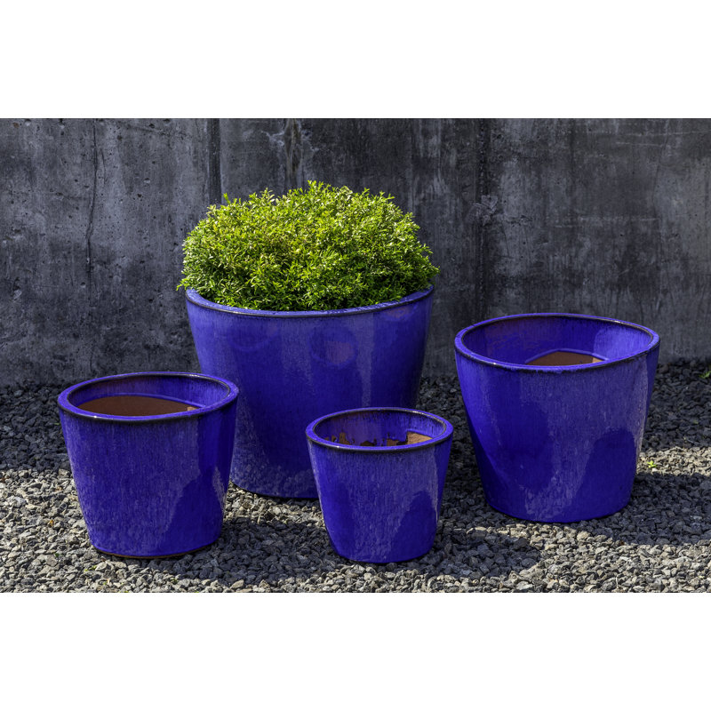 Portale Handmade Planter, Riviera Blue
