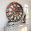 Horloge murale ronde surdimensionnée de 24 po pour le salon avec la collection America-73808851