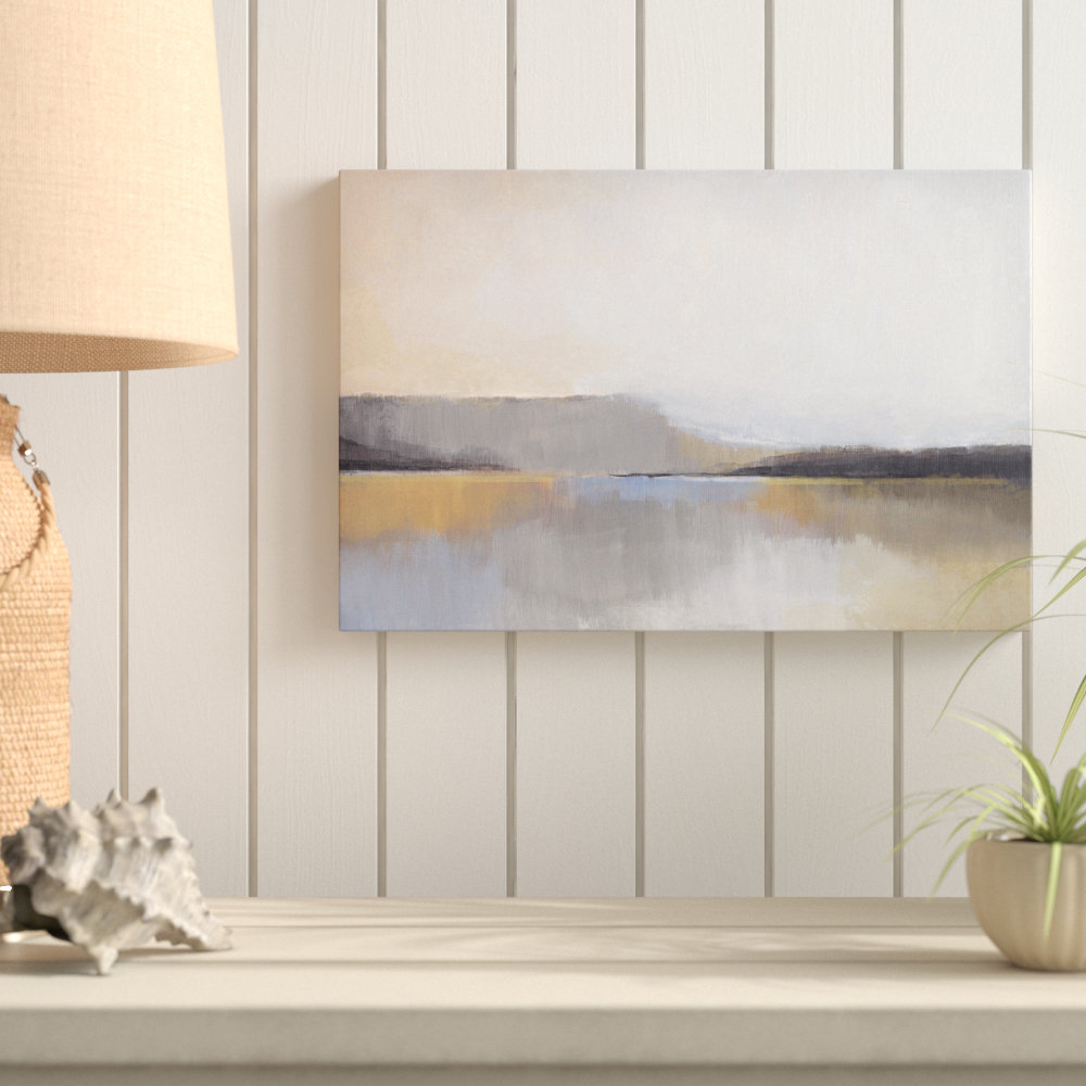 " Gray Dunes V " Painting Print Highland Dunes 