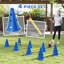 Ensemble de cages de haies Agility, équipement de course à obstacles réglable-124066562-124066561