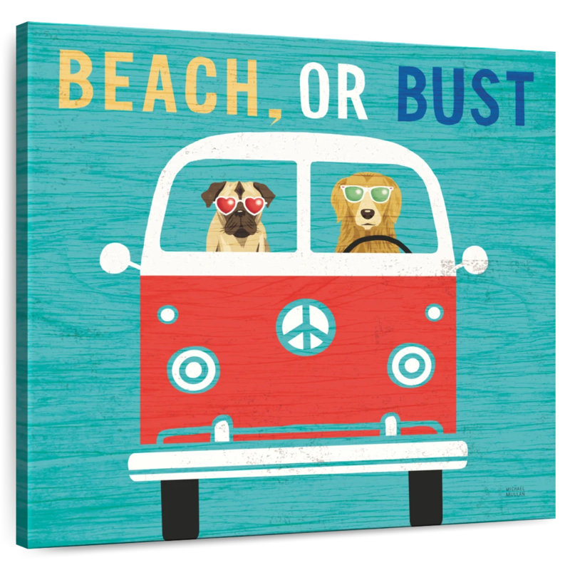 Mehar Beach Bums Bus, H 24 po x l 24 po