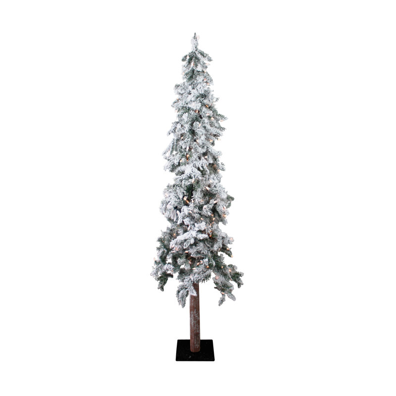 72' Lighted Pine Christmas Tree