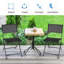 Chaise de patio pliante Hilmer