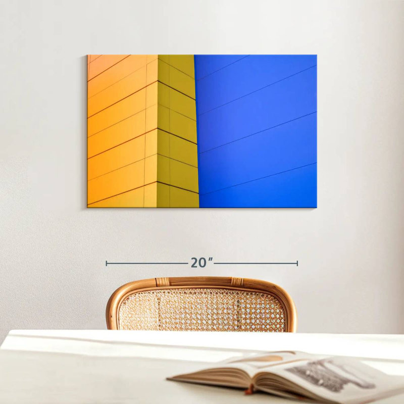 Architectural Abstract, 16" H x 24" W