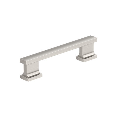 Poignée d'armoire Triomphe 3-3 / 4 pouces (96mm) centre à centre en nickel satiné - paquet de 25