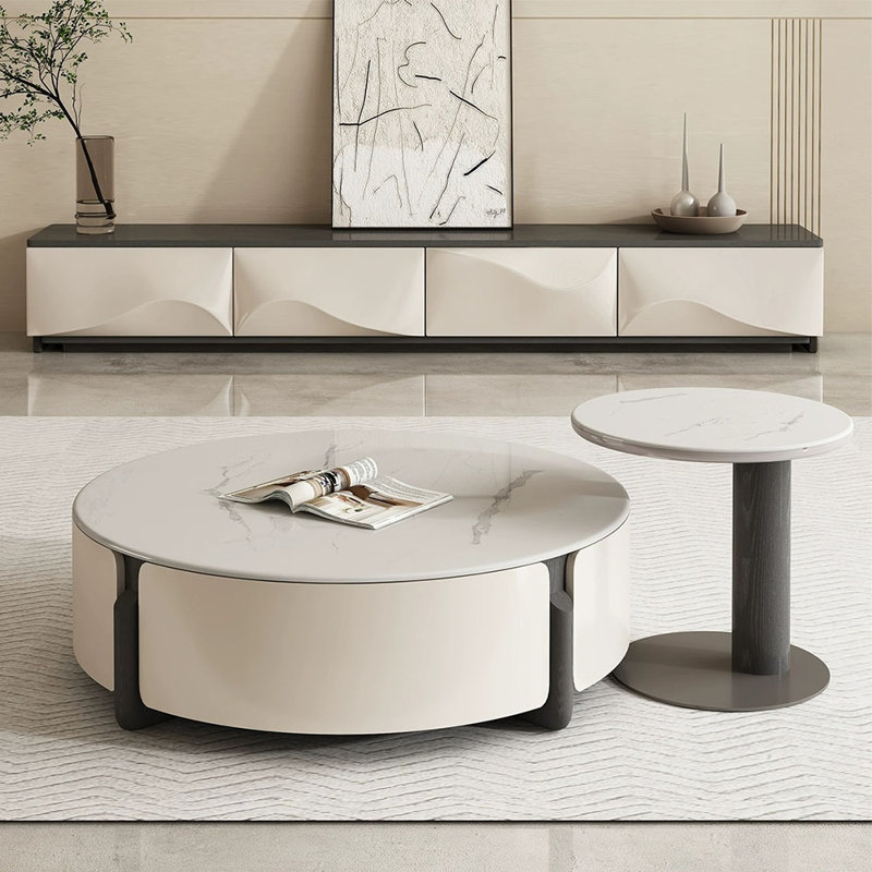 Combinaison meuble télé et table basse Rock