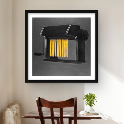 Fresh Pasta Machine Still Life Kitchen Print | Home Decor