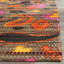 Veropeso Paisley Handwoven Cotton Pink/Brown/Orange Area Rug-19819316