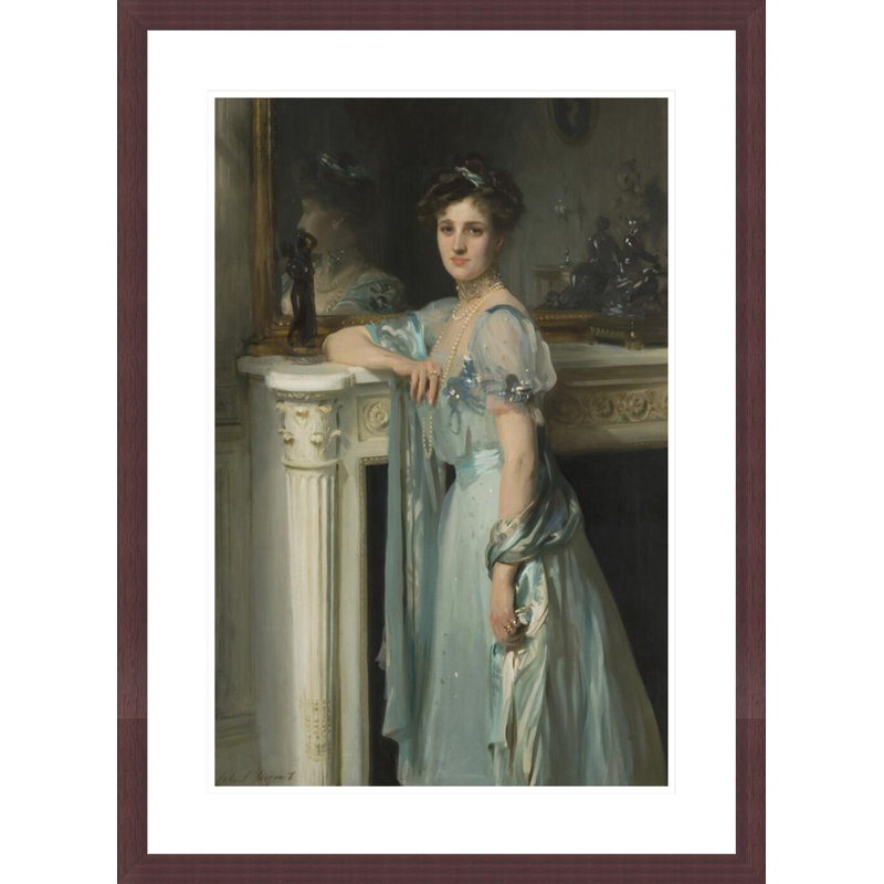 Mme Louis R. Raphael (Henriette Goldschmidt) par John Singer Sargent, H 29,5 po x l 21,66 po