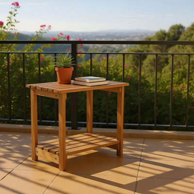 Hampshire Rectangular Outdoor Side Table