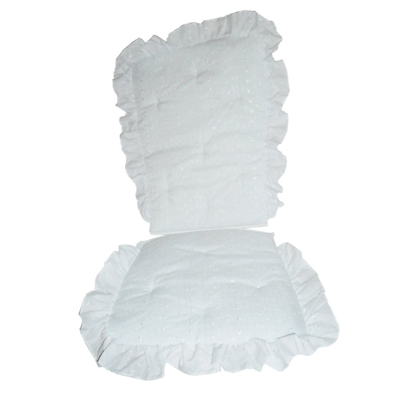 Coussin de dossier / siège d'extérieur, blanc