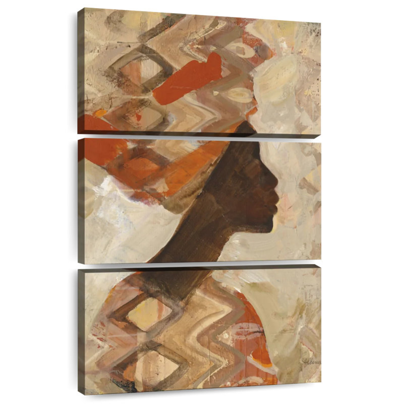 Leisha Boho Girl II, 32" H x 20" W