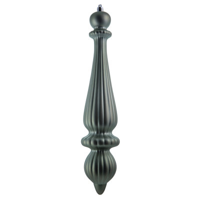 14" Finial Drop Christmas Ornament UV
