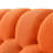 Bubble Modular Sofa Single Seat Orange