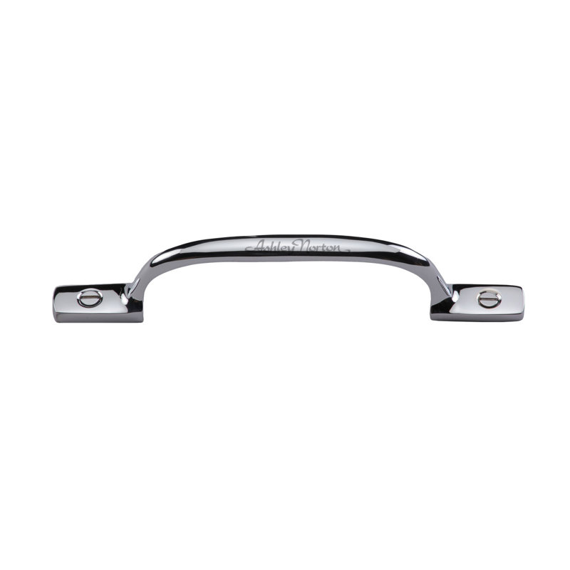 Poignée de ceinture pour armoire et fenêtres, Chrome poli, 5 3/16"