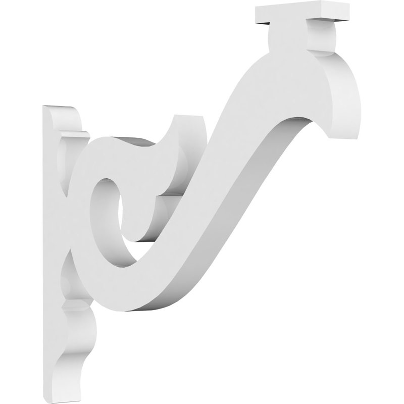 Support de qualité architecturale Hurley, L 5/8 po x P 6 po x H 6 po, Florence, PVC