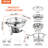Ebern Designs 2-Pack Round Chafing Dish