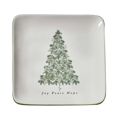  Everlasting Christmas Salad Plate Set Of 4