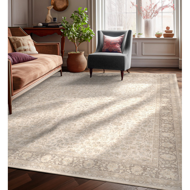 Espy Madrid Vintage Oriental Area Rug, Rectangle 9'10" x 13'