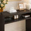 Console rustique avec pieds cannelés Trexm-1010925241
