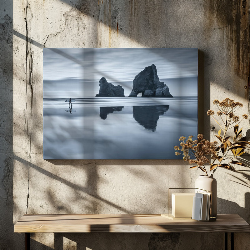 1 Piece Wrapped Canvas Wall Art, 81.28 cm H x 121.92 cm W
