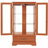 Glass Cabinet Lighted Glass Cabinet Curio Display Cabinet-70539057
