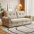 Multi-functional Light Grey Sofas, Steel Frame Convertibles For Modern Living