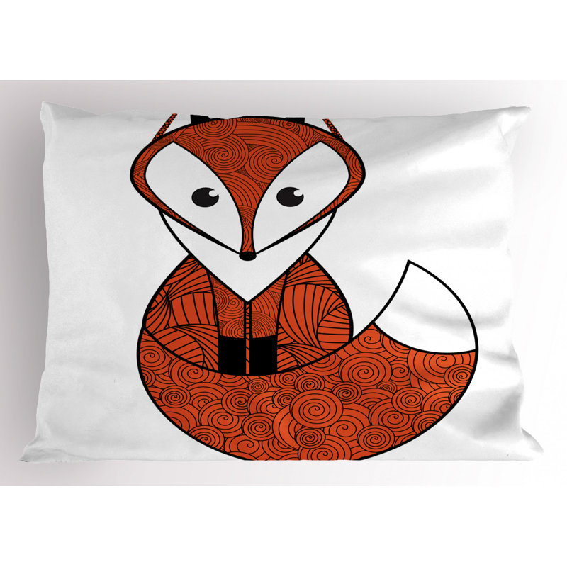 Fox Polyester Sham Set, Twin