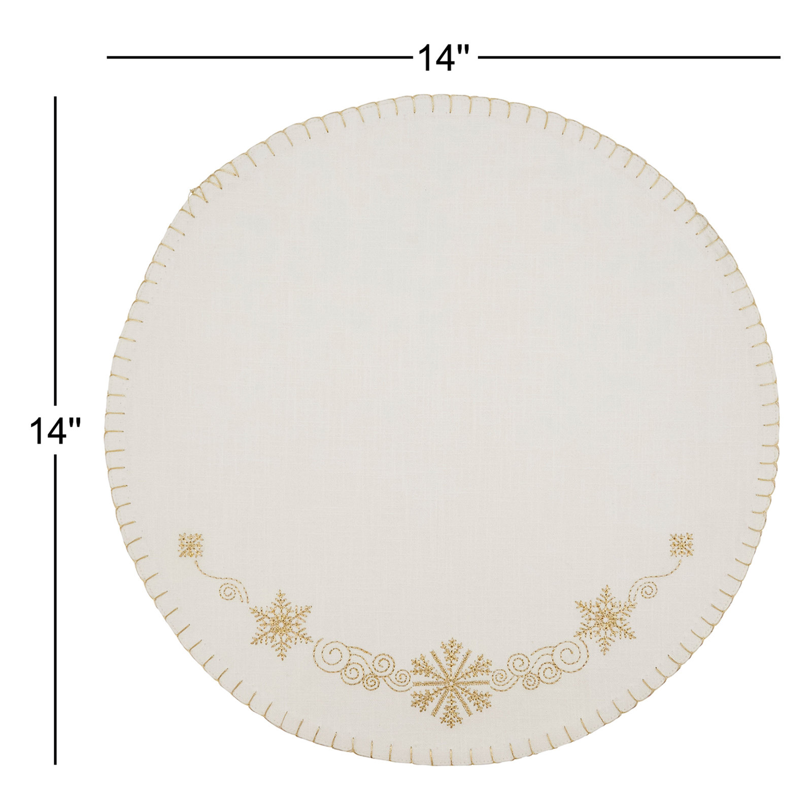 4 Piece Cotton Placemat Set
