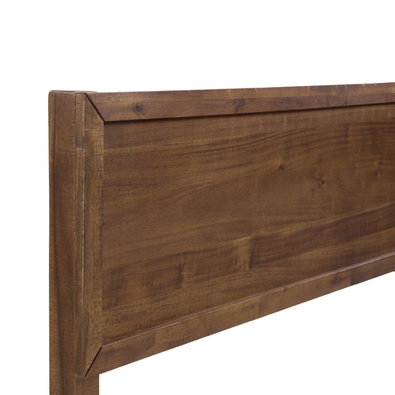 Base de lit avec tête de lit moderne Modern | Conception robuste en bois renforcé de caoutchouc pour une stabilité accrue et une finition écologique